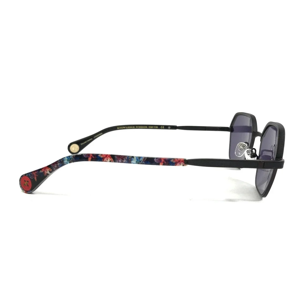 Robert Graham Sunglasses APOLLO BLK Black Purple Frames with Flash Purple Lenses